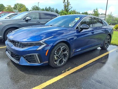 Yacht Blue 2025 Kia K5 GT-Line