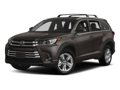 Shoreline Mist 2018 Toyota Highlander Limited Platinum
