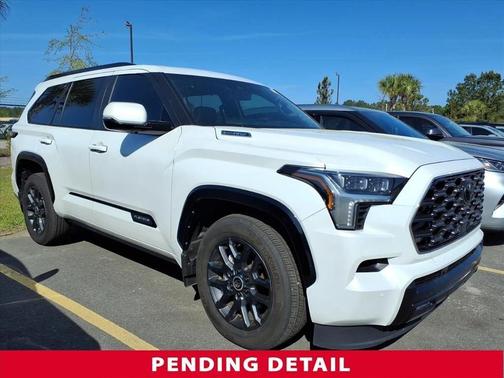 Pearl 2024 Toyota Sequoia Platinum