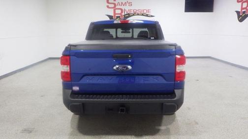 Blue 2024 Ford Maverick Lariat