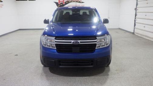 Blue 2024 Ford Maverick Lariat