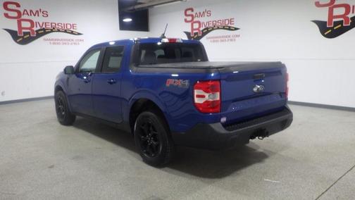 Blue 2024 Ford Maverick Lariat