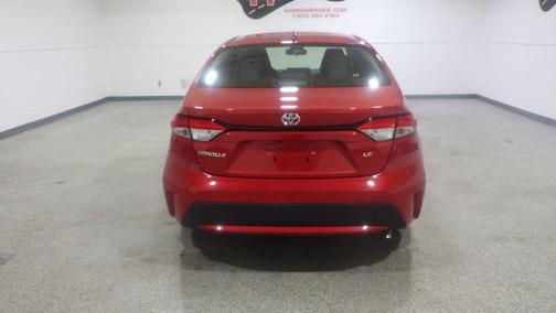 Red 2021 Toyota Corolla LE