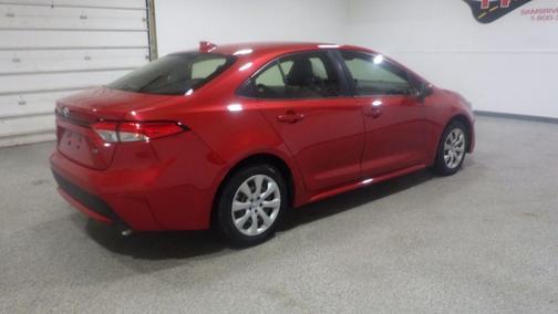 Red 2021 Toyota Corolla LE