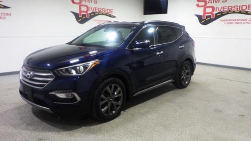Nightfall Blue 2017 Hyundai Santa Fe Sport 2.0L Turbo Ultimate