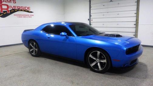 Blue 2015 Dodge Challenger R/T Shaker