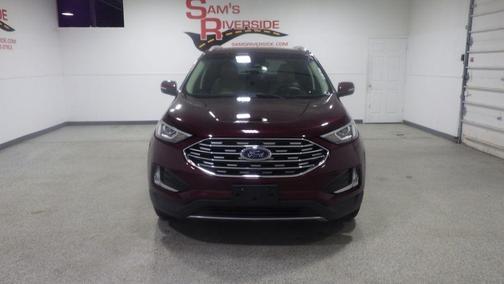 Burgundy 2019 Ford Edge SEL