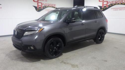 Gray 2021 Honda Passport Elite