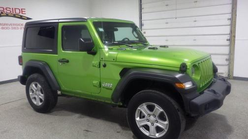 Green 2019 Jeep Wrangler Sport