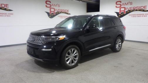 Black 2021 Ford Explorer Limited
