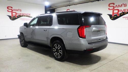Gray 2023 GMC Yukon XL AT4