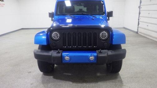 Blue 2016 Jeep Wrangler Unlimited Sahara