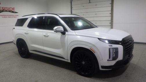 White 2025 Hyundai PALISADE Calligraphy Night Edition
