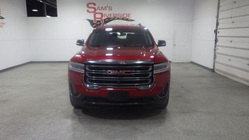 Red 2021 GMC Acadia AT4