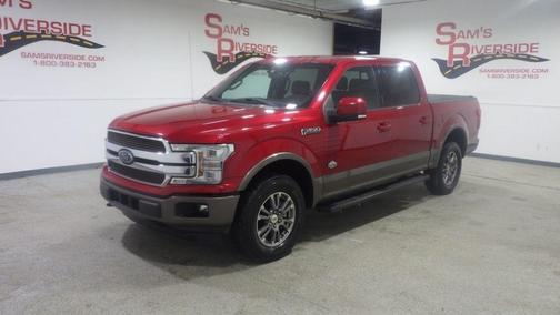 Red 2020 Ford F-150 King Ranch