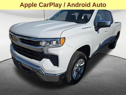 Summit White 2022 Chevrolet Silverado 1500 LT