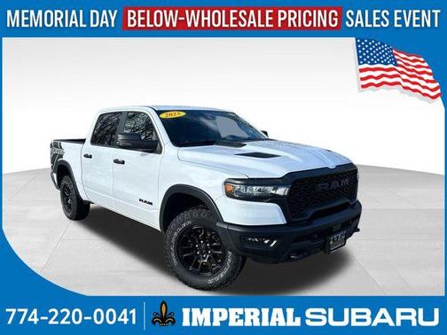 Ivory White 2025 RAM 1500 Rebel