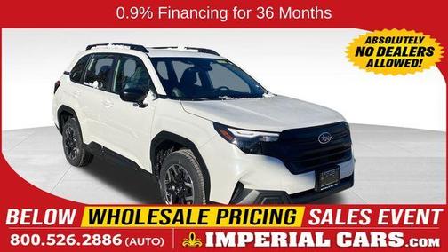 Crystal White Pearl 2026 Subaru Forester