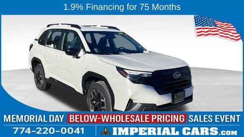 Crystal White Pearl 2026 Subaru Forester