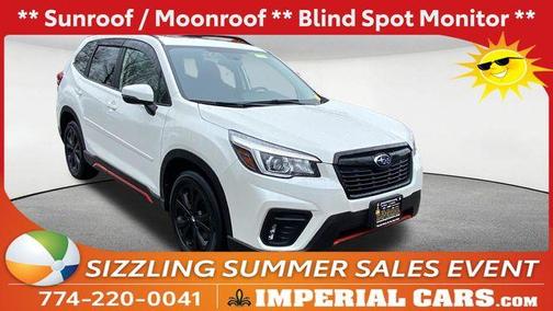 Crystal White Pearl 2019 Subaru Forester Sport