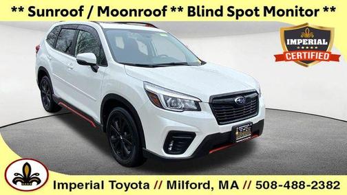 Crystal White Pearl 2019 Subaru Forester Sport