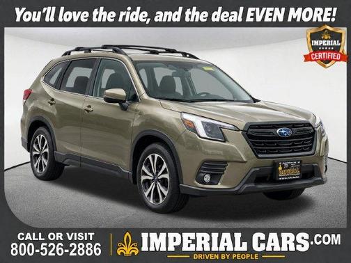 Autumn Green Metallic 2024 Subaru Forester Limited