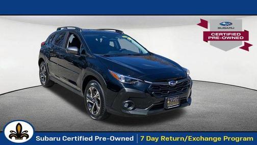 Crystal Black Silica 2024 Subaru Crosstrek Premium