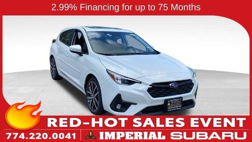 Crystal White Pearl 2026 Subaru Impreza Sport