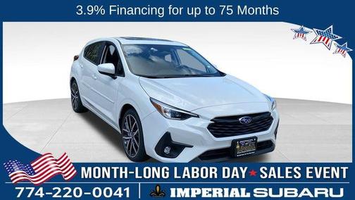 Crystal White Pearl 2026 Subaru Impreza Sport
