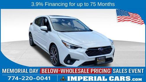 Crystal White Pearl 2026 Subaru Impreza Sport