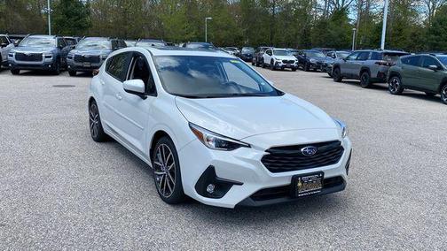 Crystal White Pearl 2026 Subaru Impreza Sport