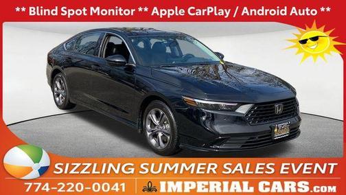Black 2025 Honda Accord Hybrid EX-L