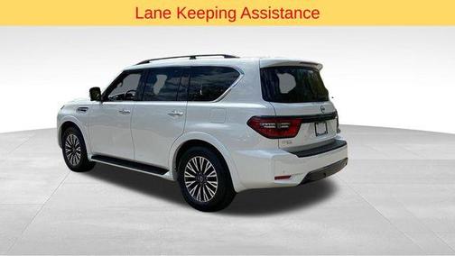 Aspen White 2023 Nissan Armada SL