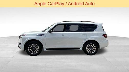 Aspen White 2023 Nissan Armada SL
