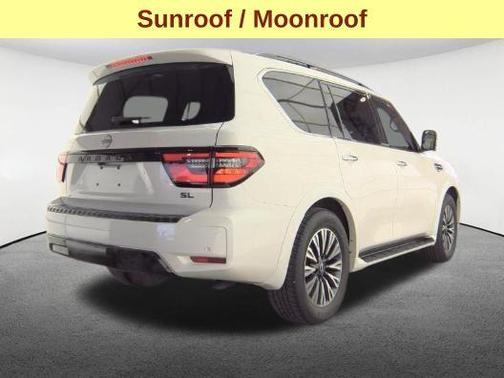 Aspen White 2023 Nissan Armada SL