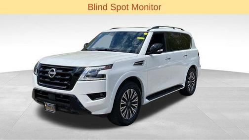 Aspen White 2023 Nissan Armada SL