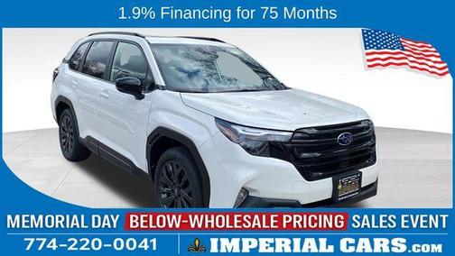 Crystal White Pearl 2026 Subaru Forester Sport
