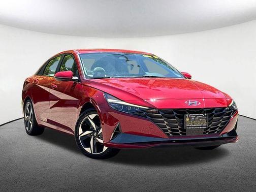 Scarlet Red Pearl 2023 Hyundai ELANTRA HEV Limited