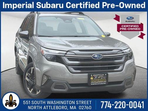 Riverrock Green 2025 Subaru Forester Hybrid Limited