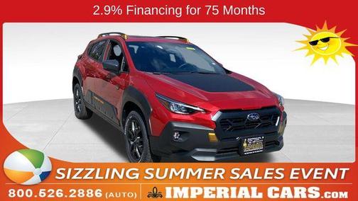 Lithium Red Pearl 2026 Subaru Crosstrek Wilderness