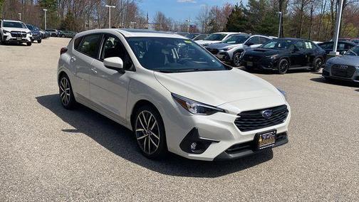 Crystal White Pearl 2026 Subaru Impreza Sport