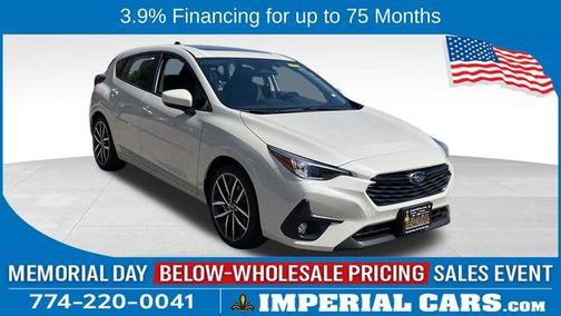 Crystal White Pearl 2026 Subaru Impreza Sport