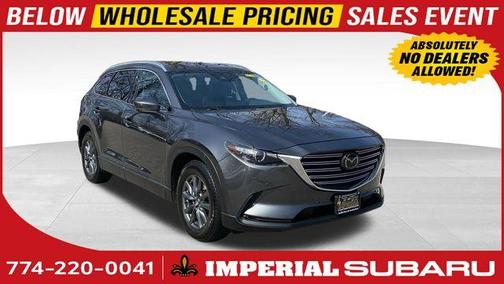 Machine Gray Metallic 2021 Mazda CX-9 Touring