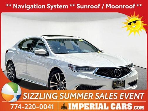 Platinum White Pearl 2020 Acura TLX V6 w/Technology Package