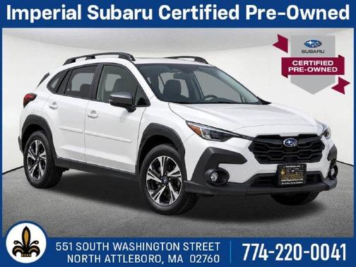 Crystal White Pearl 2024 Subaru Crosstrek Premium