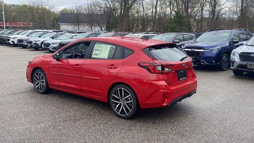Pure Red 2026 Subaru Impreza Sport