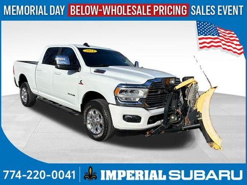 Bright White Clearcoat 2024 RAM 2500 Laramie