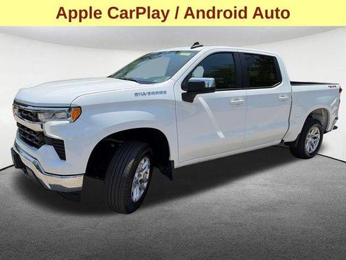 Summit White 2022 Chevrolet Silverado 1500 LT