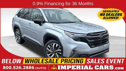 Ice Silver Metallic 2026 Subaru Forester Touring