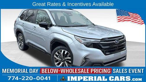 Ice Silver Metallic 2026 Subaru Forester Touring